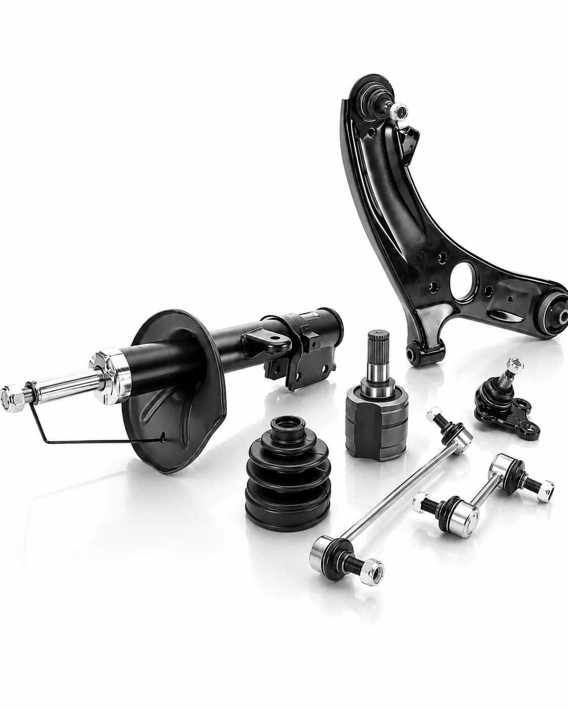 Korparts suspension, steering and drivetrain components